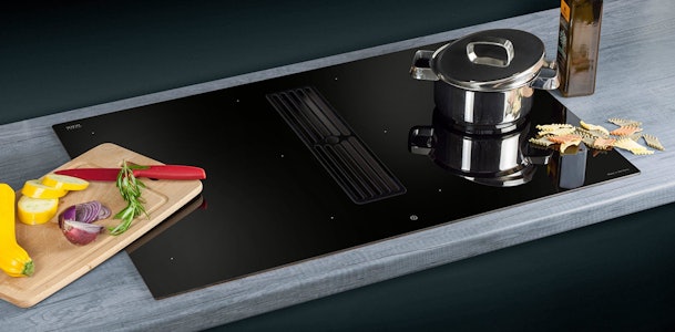 Airo design kookplaat met afzuiging