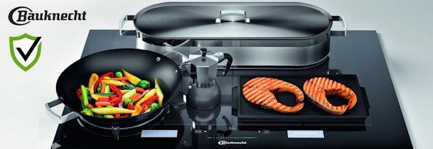 Bauknecht inductiekookplaat met Active Cook.