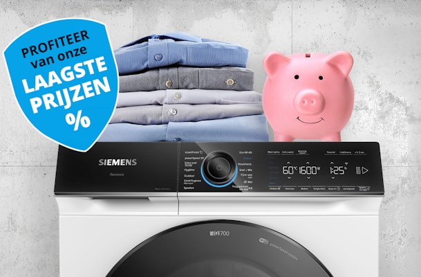 Voordelig witgoed kopen? Profiteer van onze laagste prijzen!