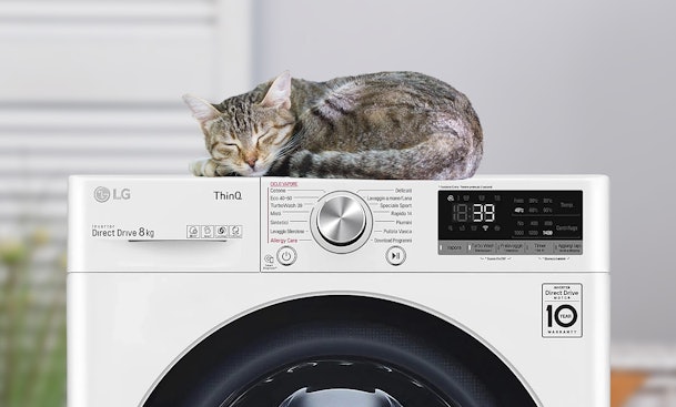 Stille wasmachine 71 dB geluid