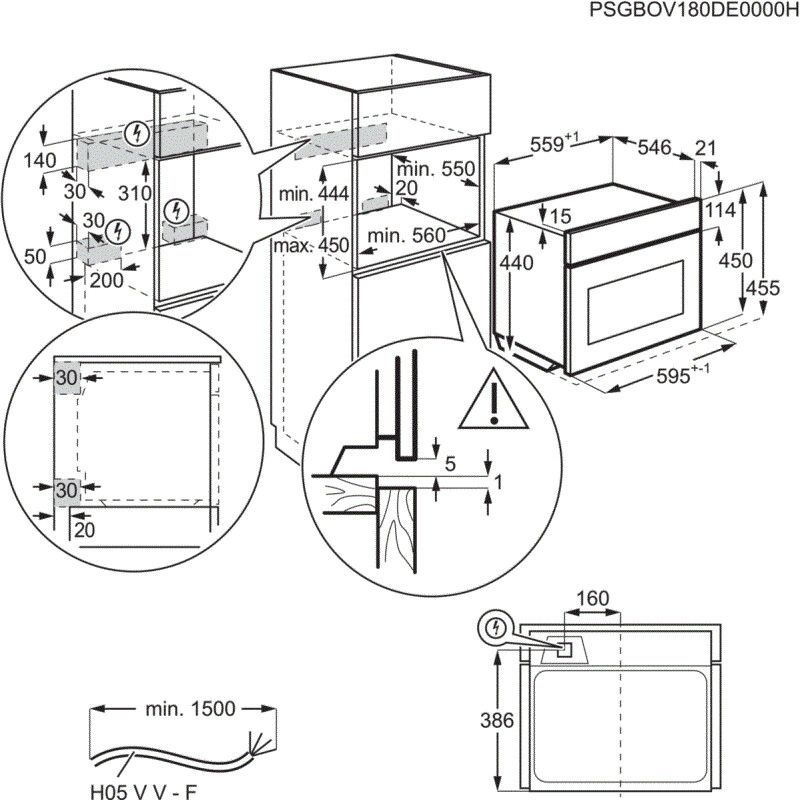 AEG magnetron inbouw CMK56500MM afbeelding 4
