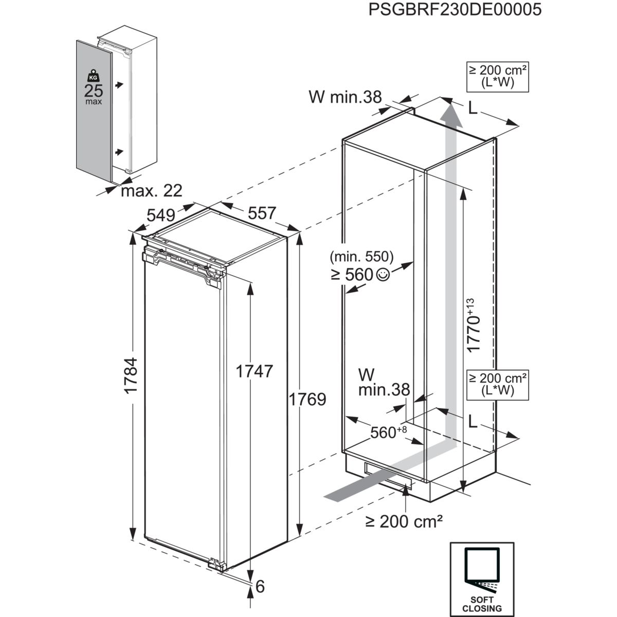 AEG vriezer EF7D18C afbeelding 3