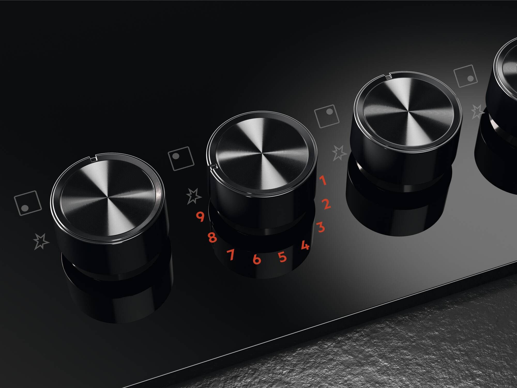 AEG kookplaat inbouw HKB75453NB afbeelding 4