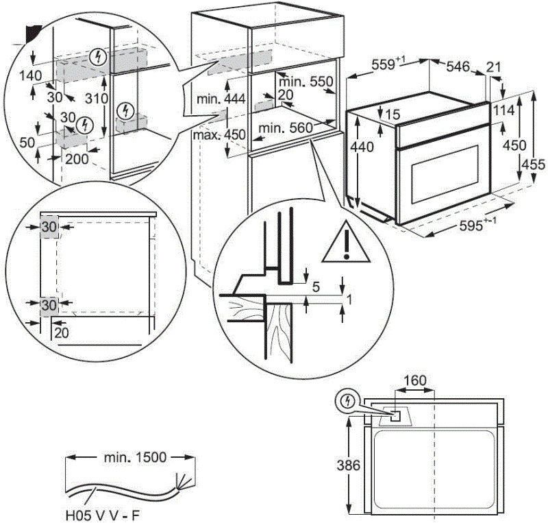 AEG magnetron KMK761080T afbeelding 3