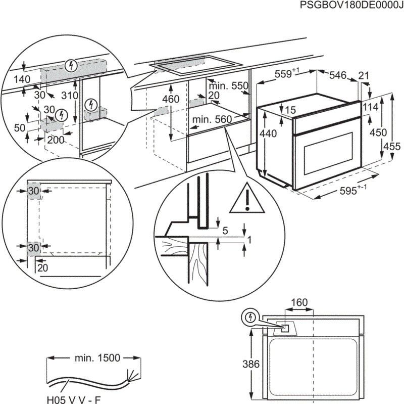 AEG KMK968000M inbouw magnetron afbeelding 5