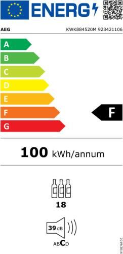 AEG KWK884520M inbouw wijnkast afbeelding 5