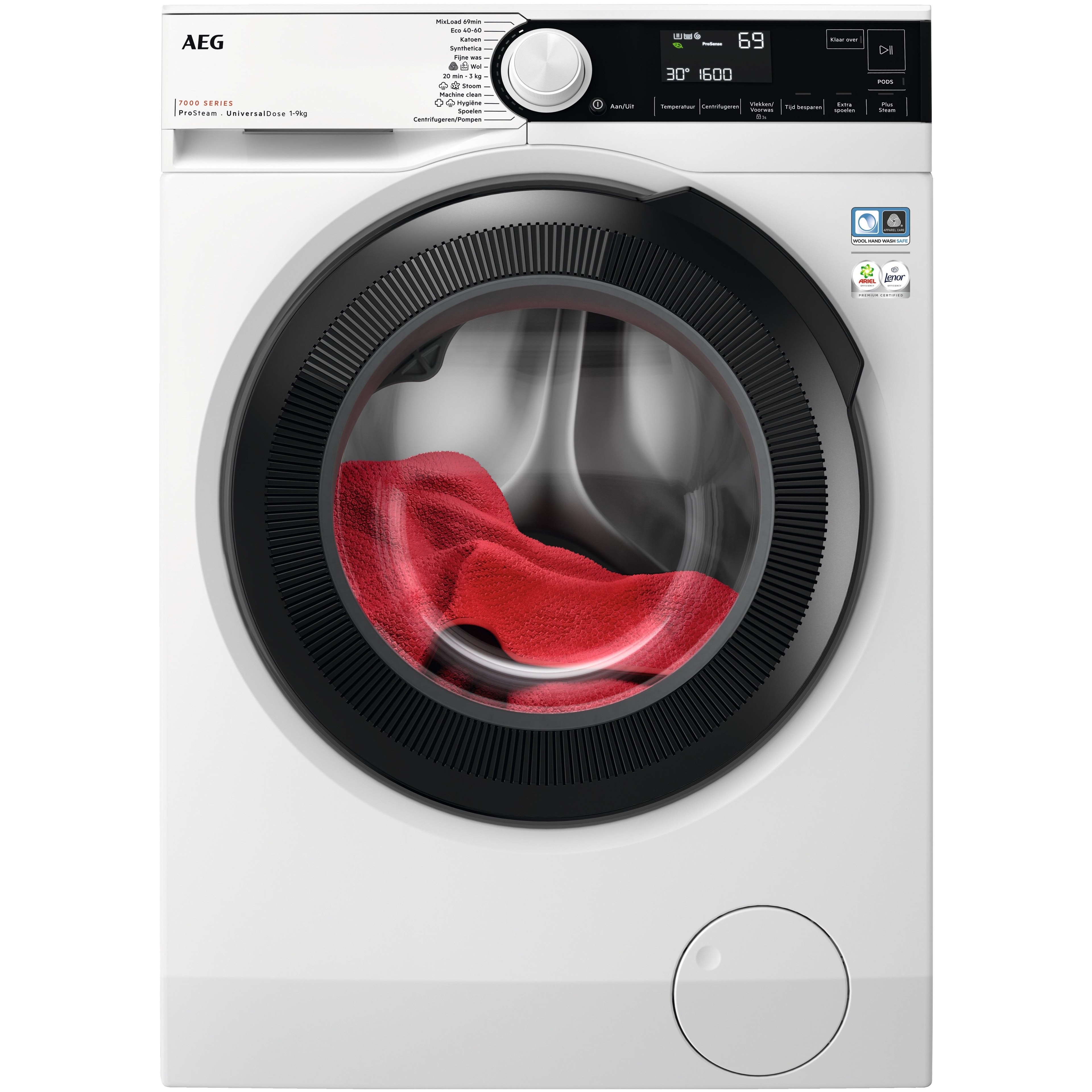 AEG LR7596UD4 wasmachine afbeelding 1