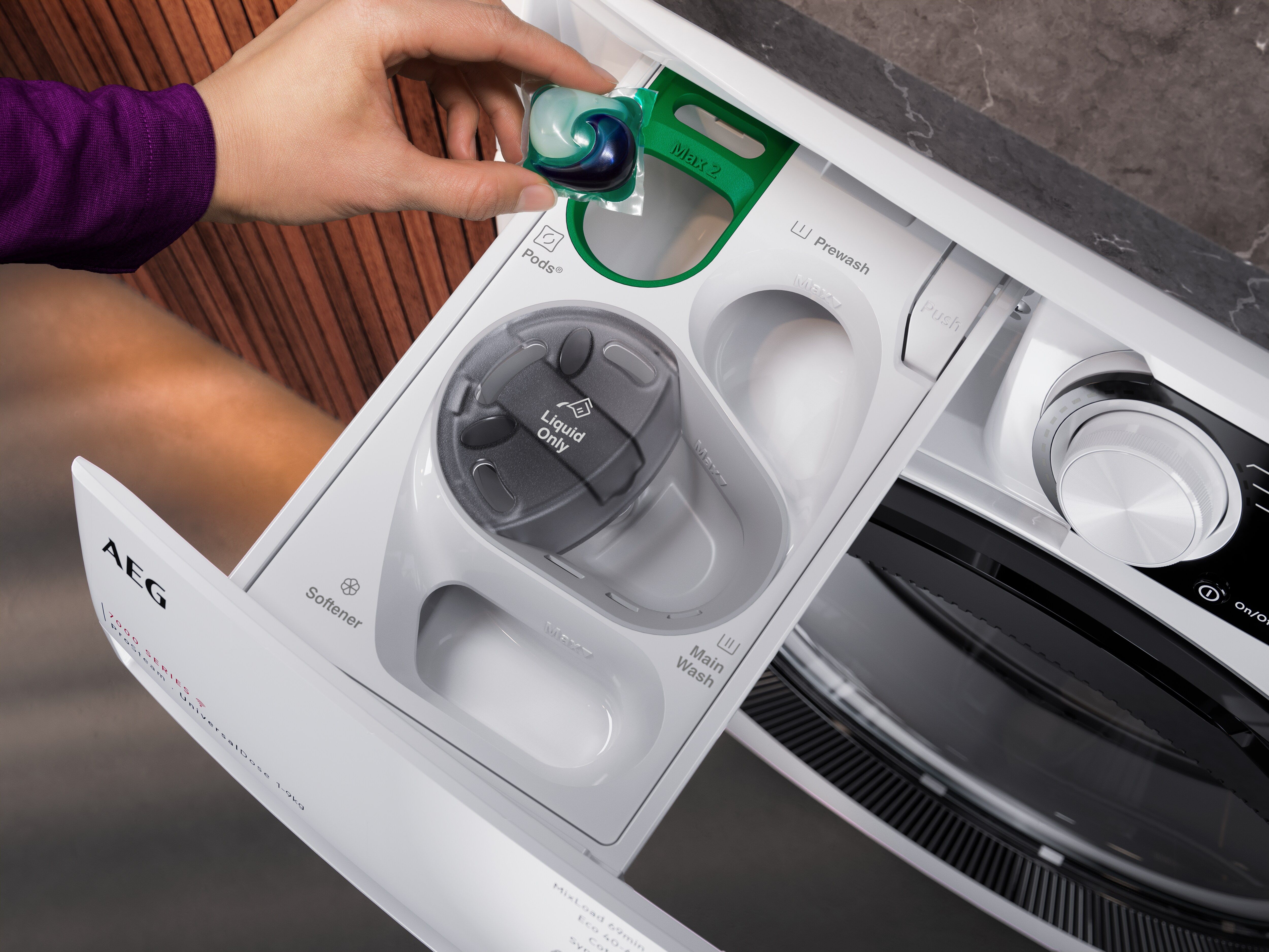 AEG wasmachine  LR7596UD4 afbeelding 4