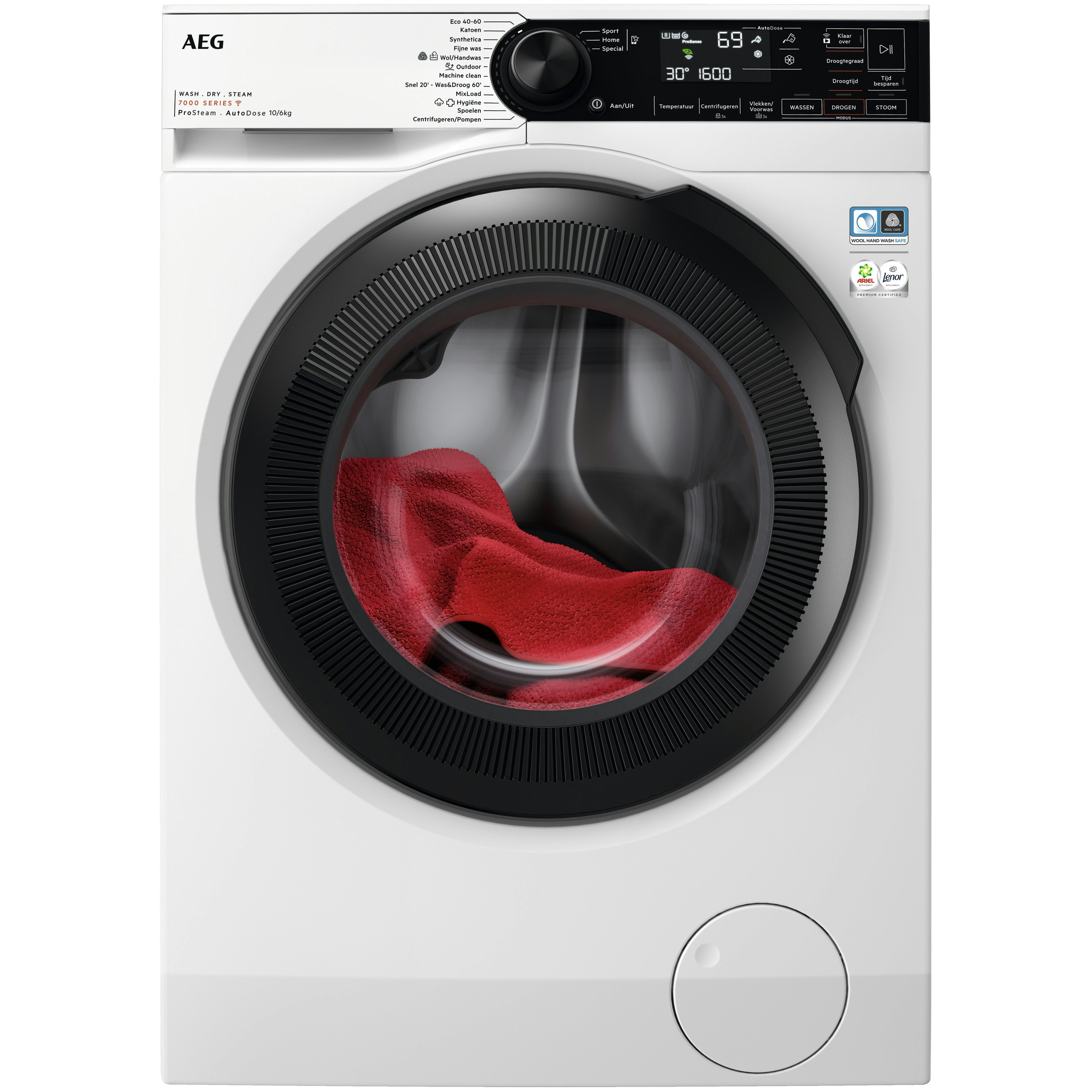 AEG LWR7516AD4 wasmachine afbeelding 1