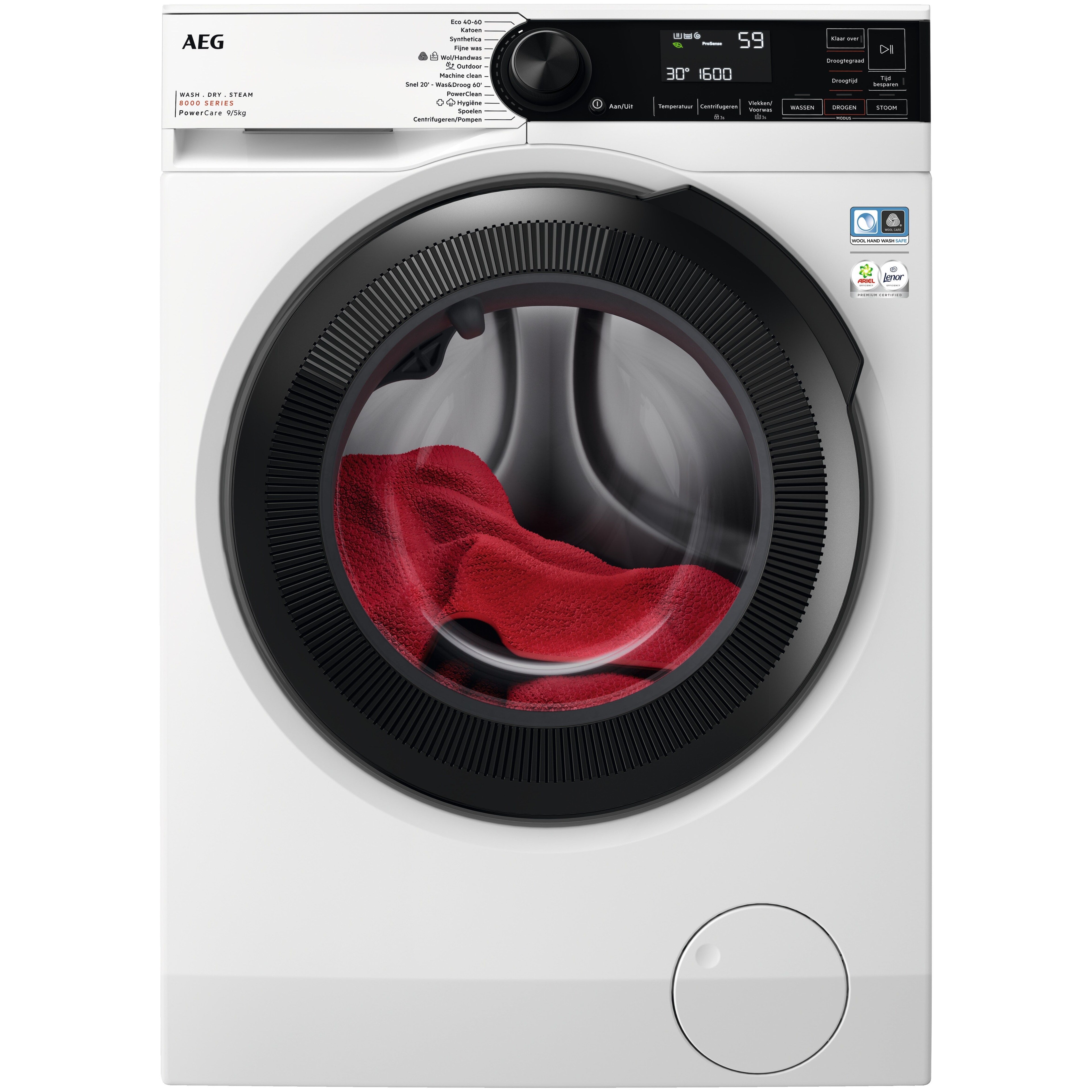 AEG LWR8596 wasmachine afbeelding 1