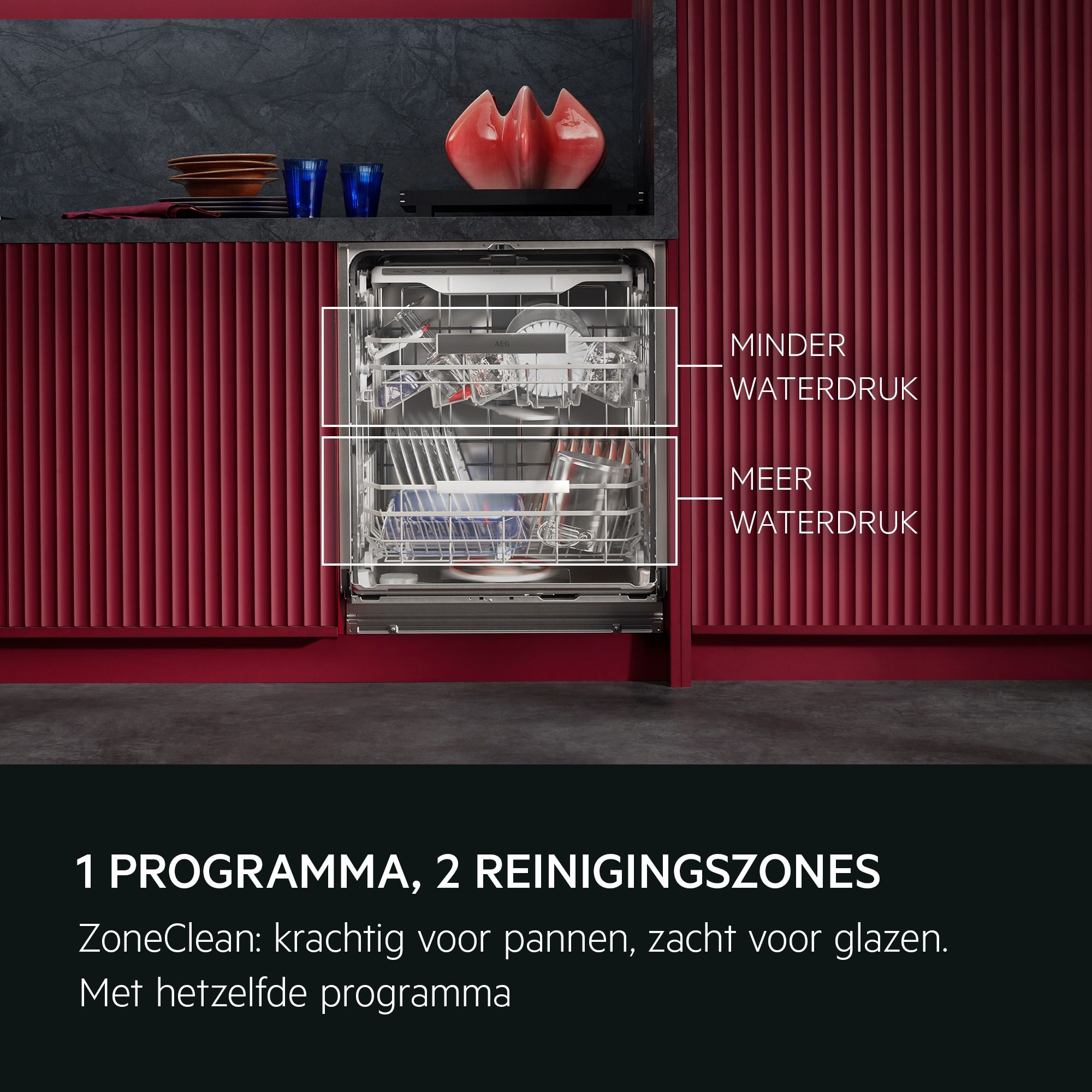 AEG NG82IC40SK inbouw vaatwasser afbeelding 5