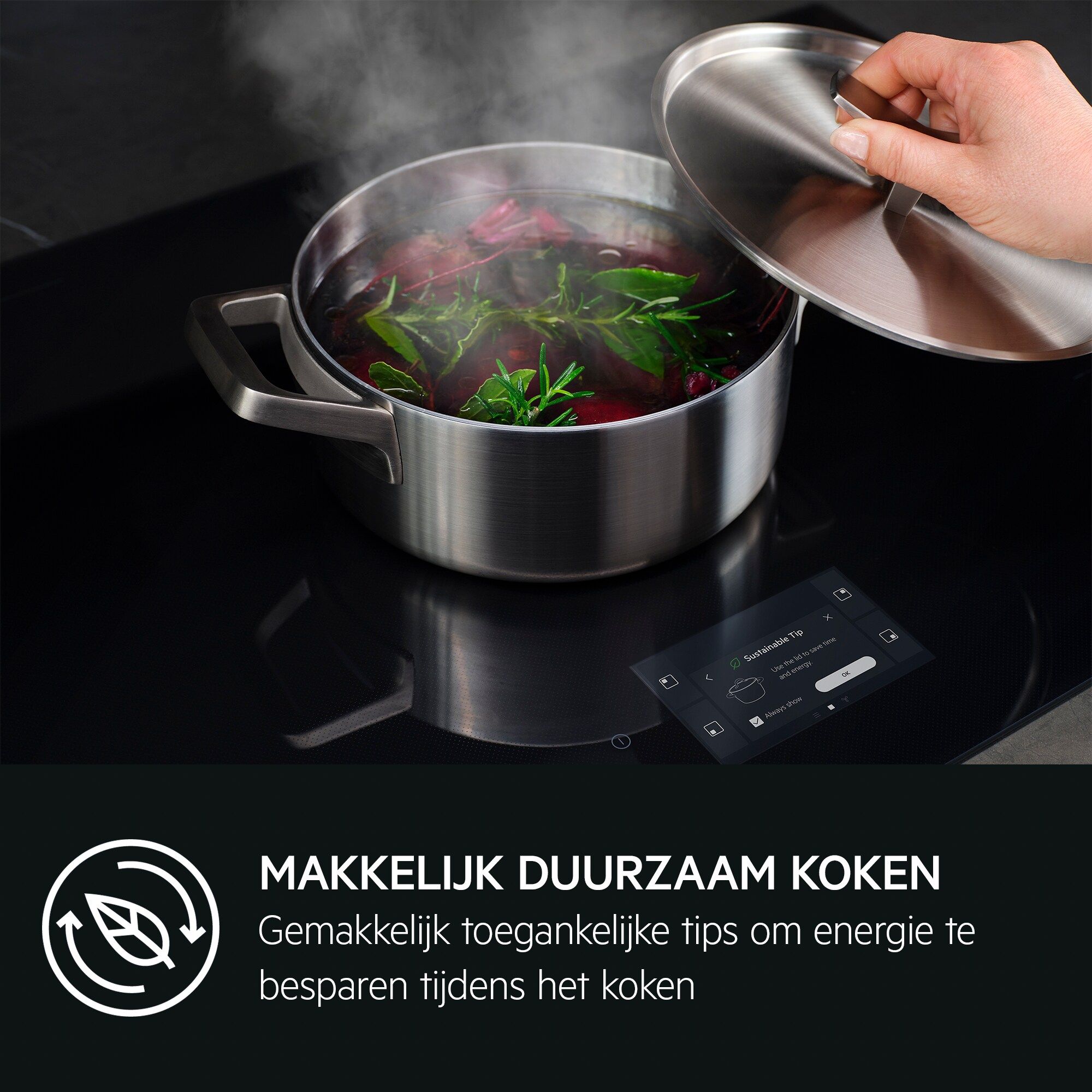 AEG kookplaat inbouw NIG84B30IB afbeelding 4