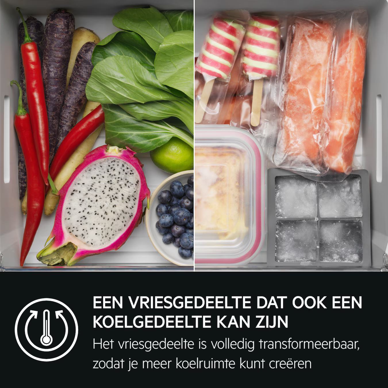 AEG NSC6M19FDS inbouw koelkast afbeelding 5