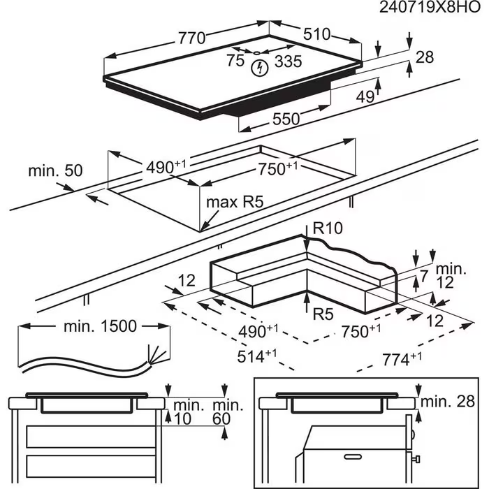 AEG onderdeel OIO84A00IB afbeelding 3