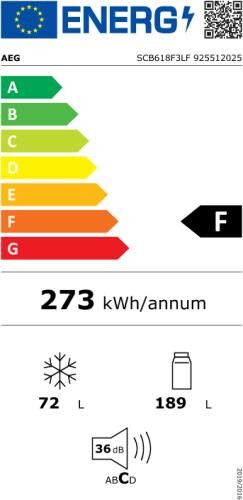 AEG koelkast inbouw SCB618F3LF afbeelding 4