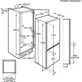 AEG koelkast inbouw SCB819F8FS afbeelding 4