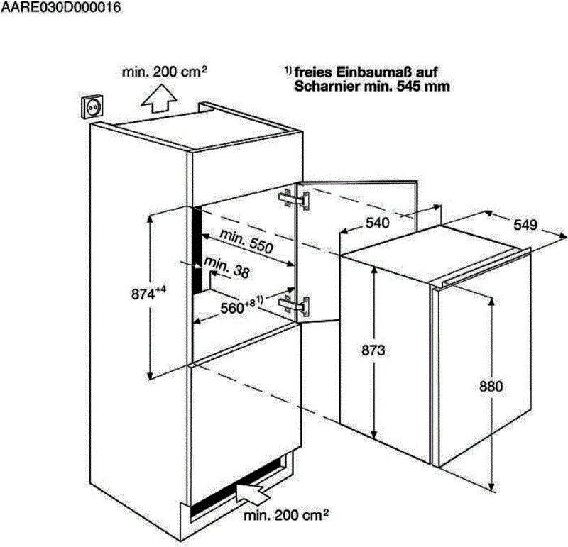 AEG koelkast inbouw SKB588E1AS afbeelding 4