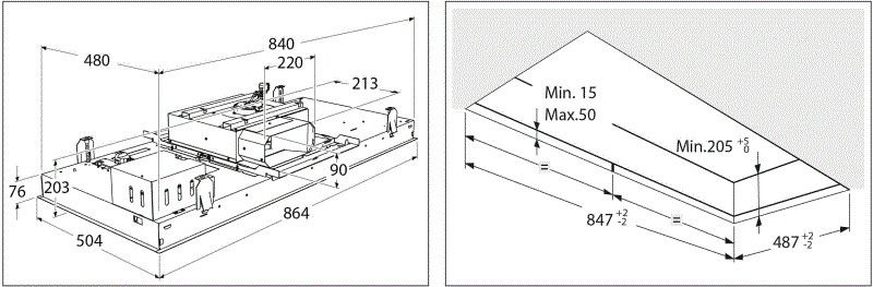 Atag afzuigkap  CU902554TMM afbeelding 4