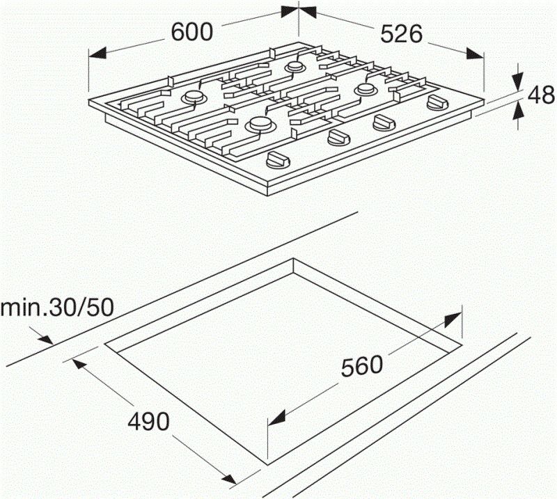 HG6411EBA Atag afbeelding 2