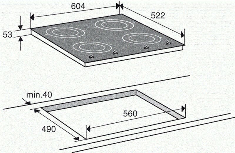 Atag kookplaat HI6271B afbeelding 3