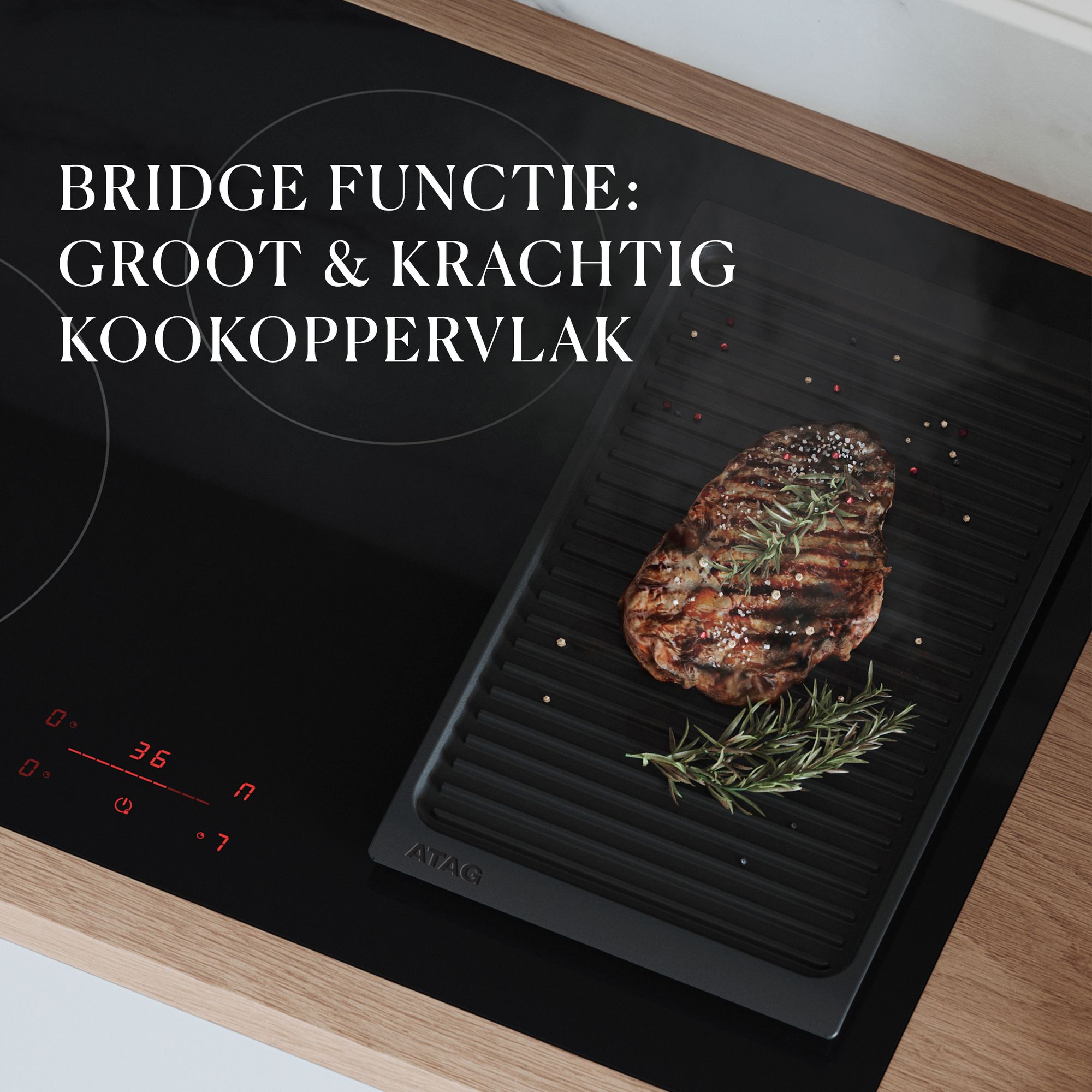 Atag kookplaat HI68471DV afbeelding 3