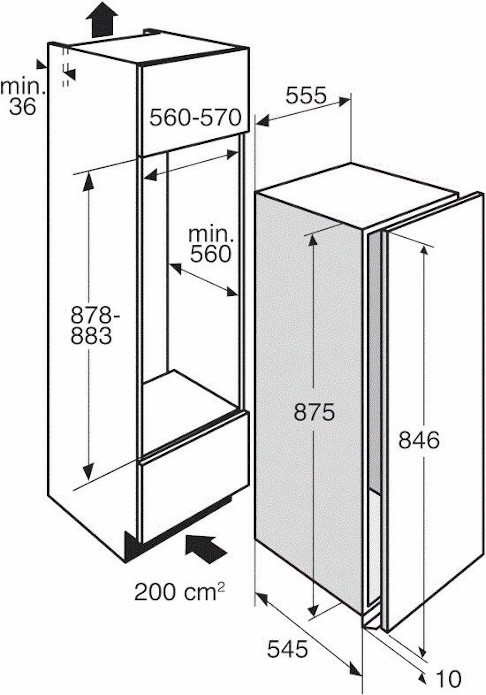 Atag vriezer inbouw KD65088C afbeelding 4