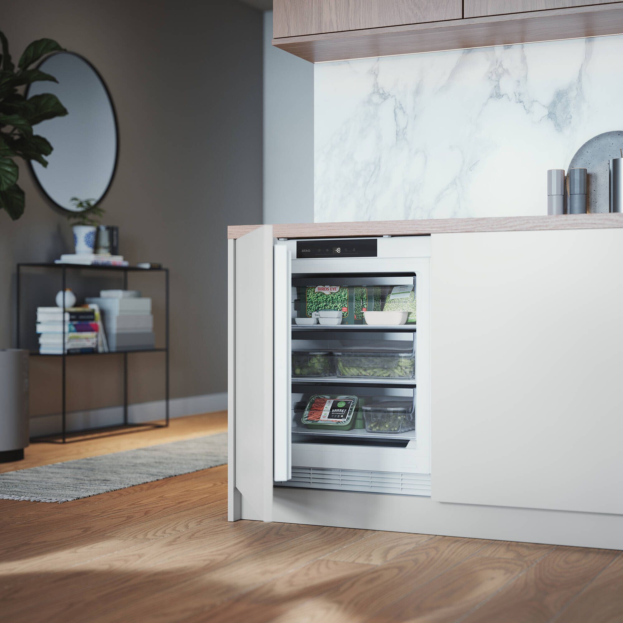 Atag vriezer inbouw KU2590C afbeelding 4