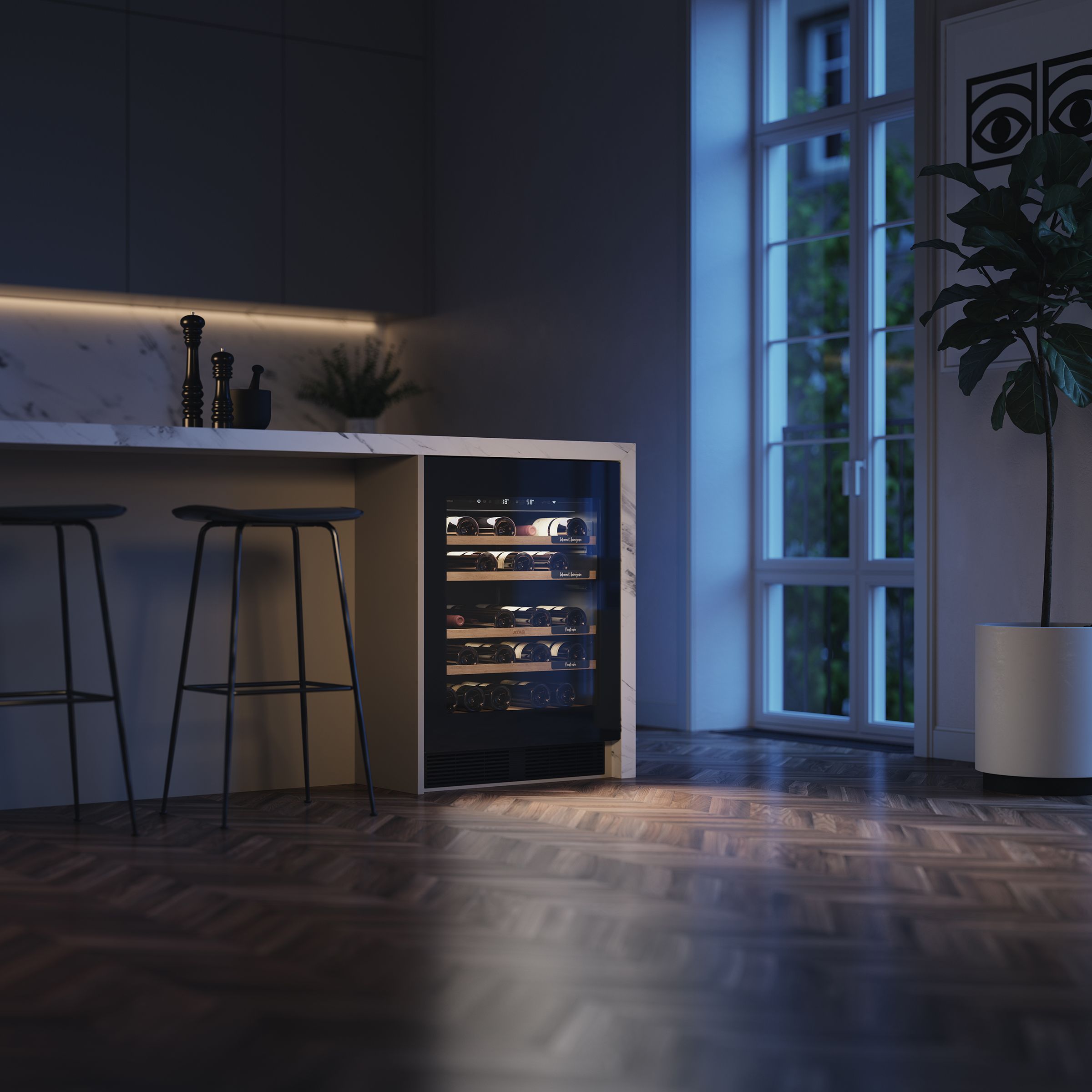 Atag KU8571K1C inbouw wijnkast afbeelding 5