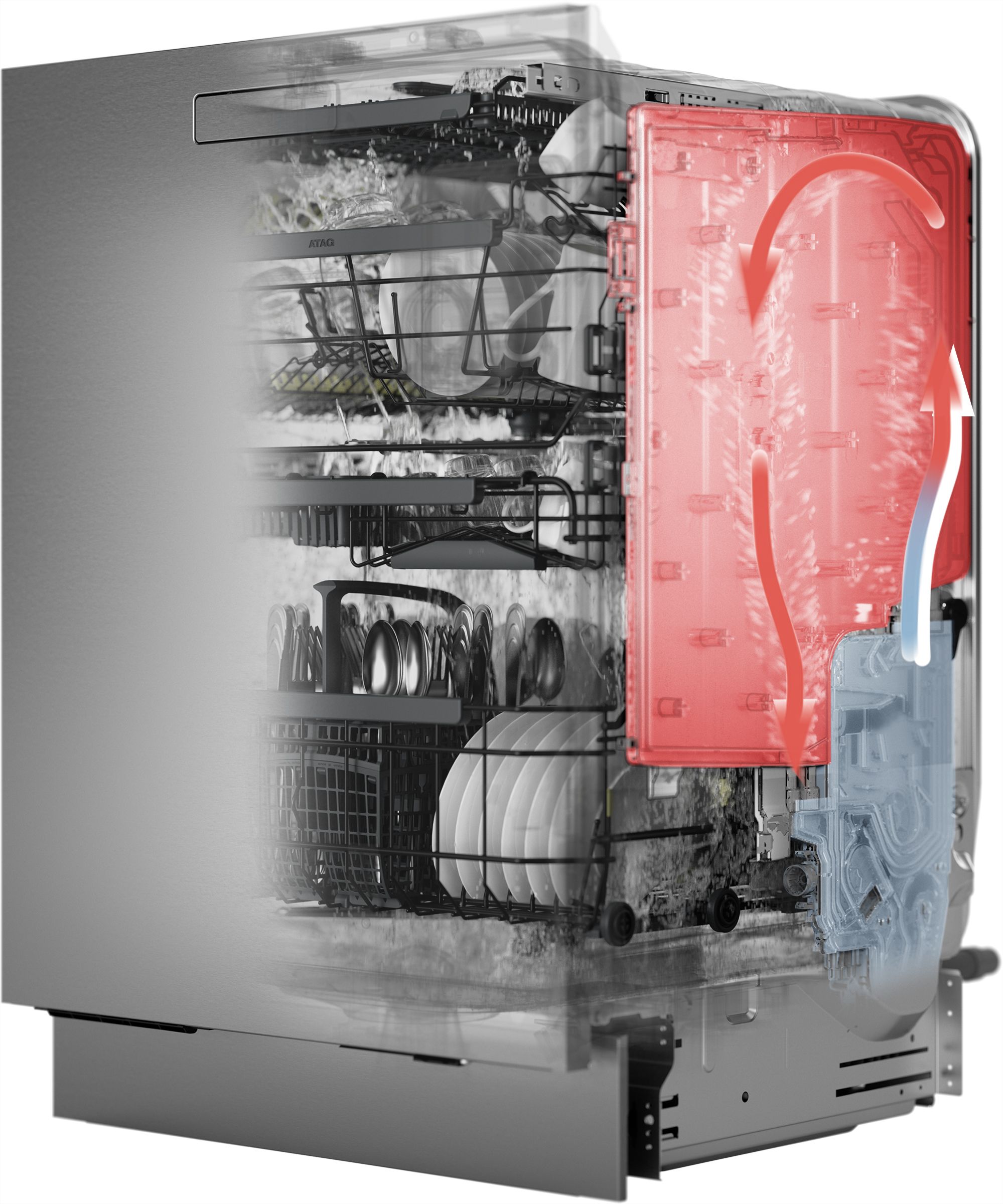 Atag VA7213SLO inbouw vaatwasser afbeelding 5