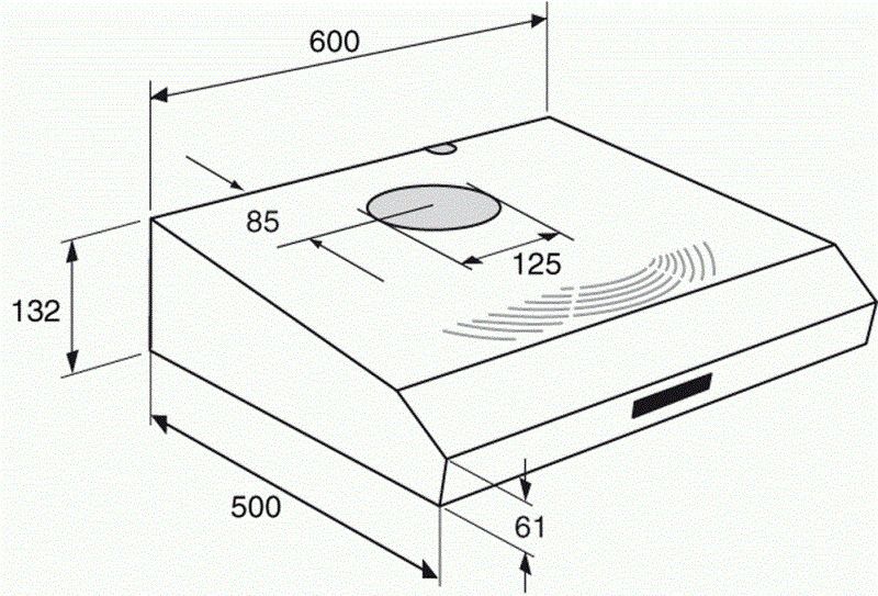 Atag afzuigkap WO6211AC afbeelding 3