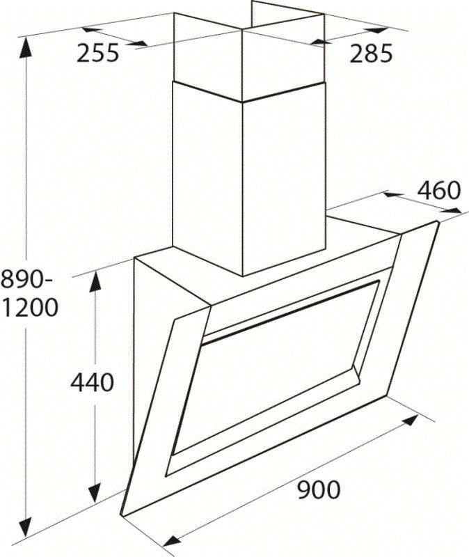 Atag afzuigkap WS90211FM afbeelding 3