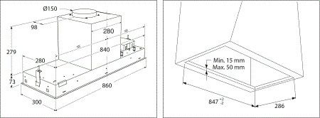 Atag afzuigkap  WU90211RM afbeelding 4