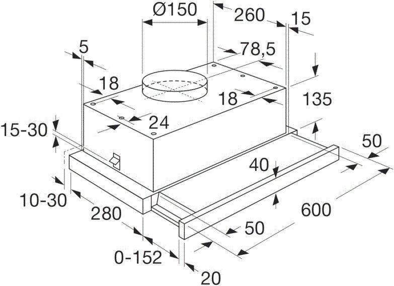 Atag afzuigkap  WV60211AM afbeelding 4