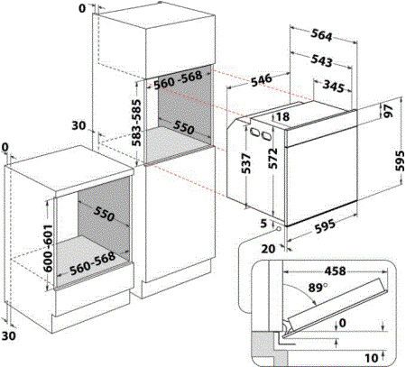 Bauknecht oven BIK5DH8FS2ES afbeelding 3