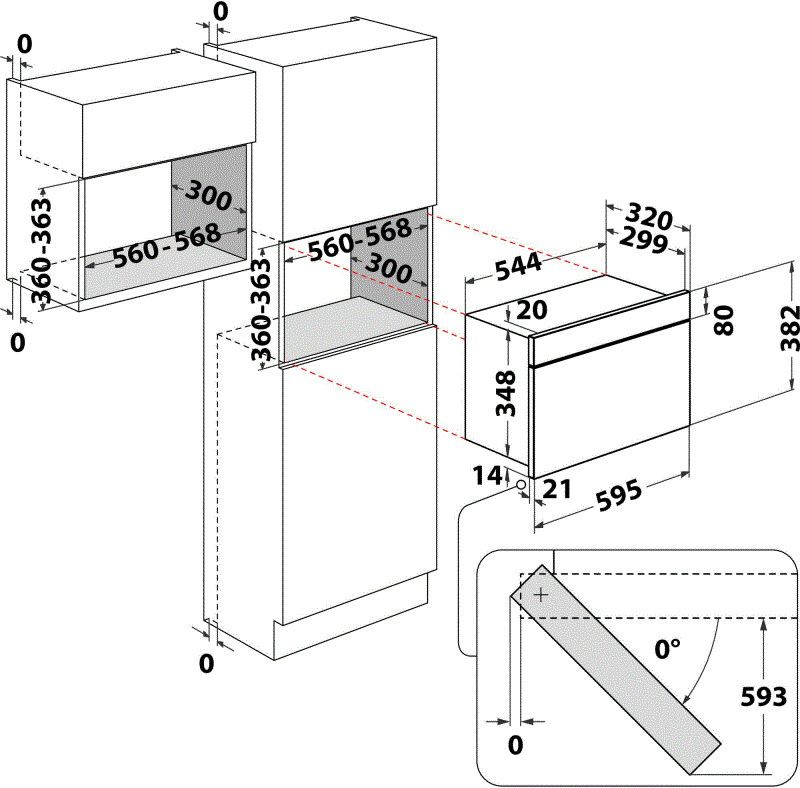 Bauknecht magnetron EMNK52238ES afbeelding 3
