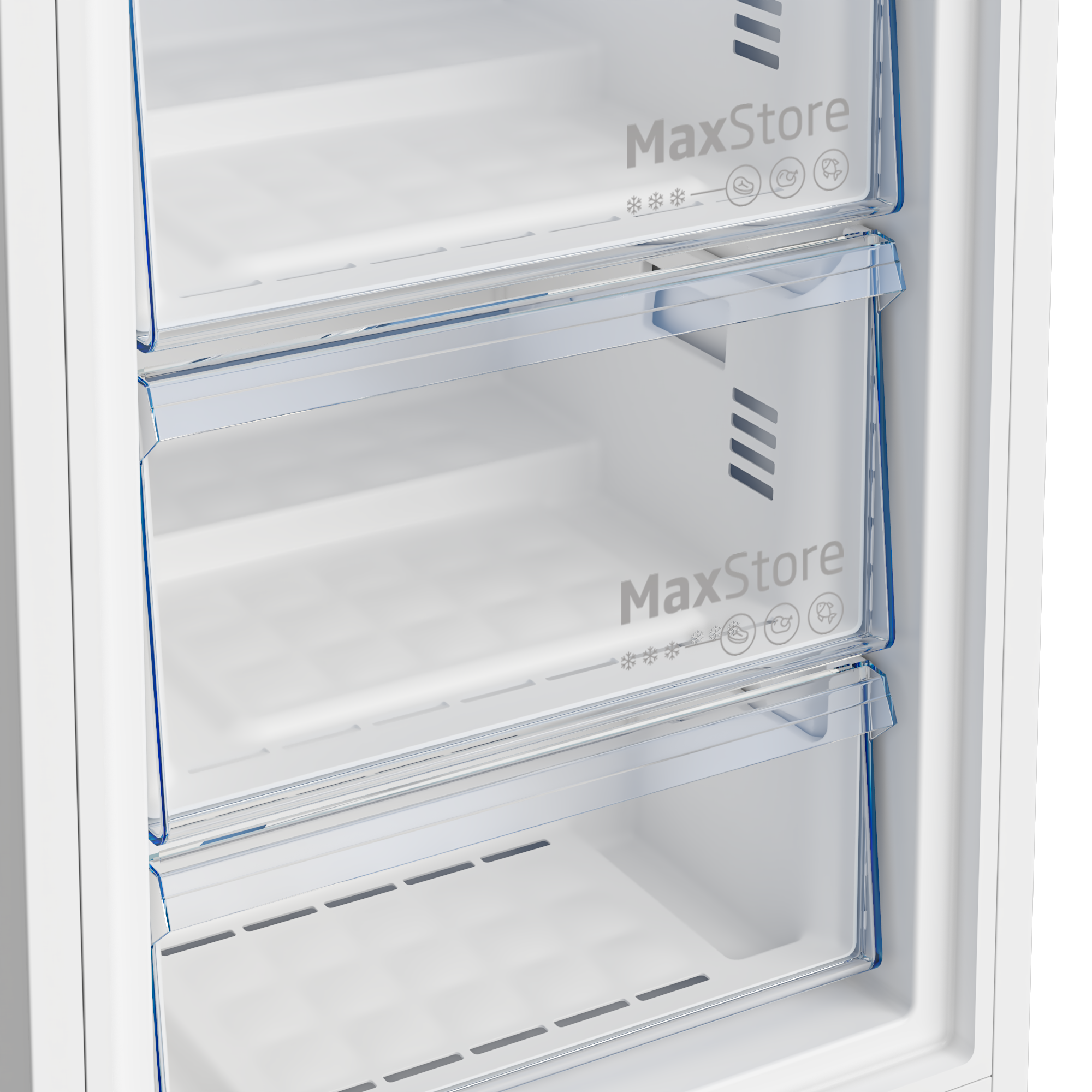 Beko B3RFNE274W vrijstaand vriezer afbeelding 5