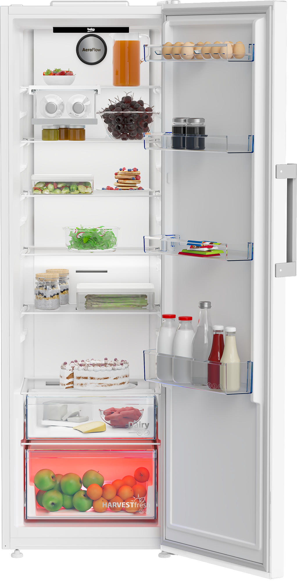 Beko koelkast vrijstaand B3RMLNE444HW afbeelding 4