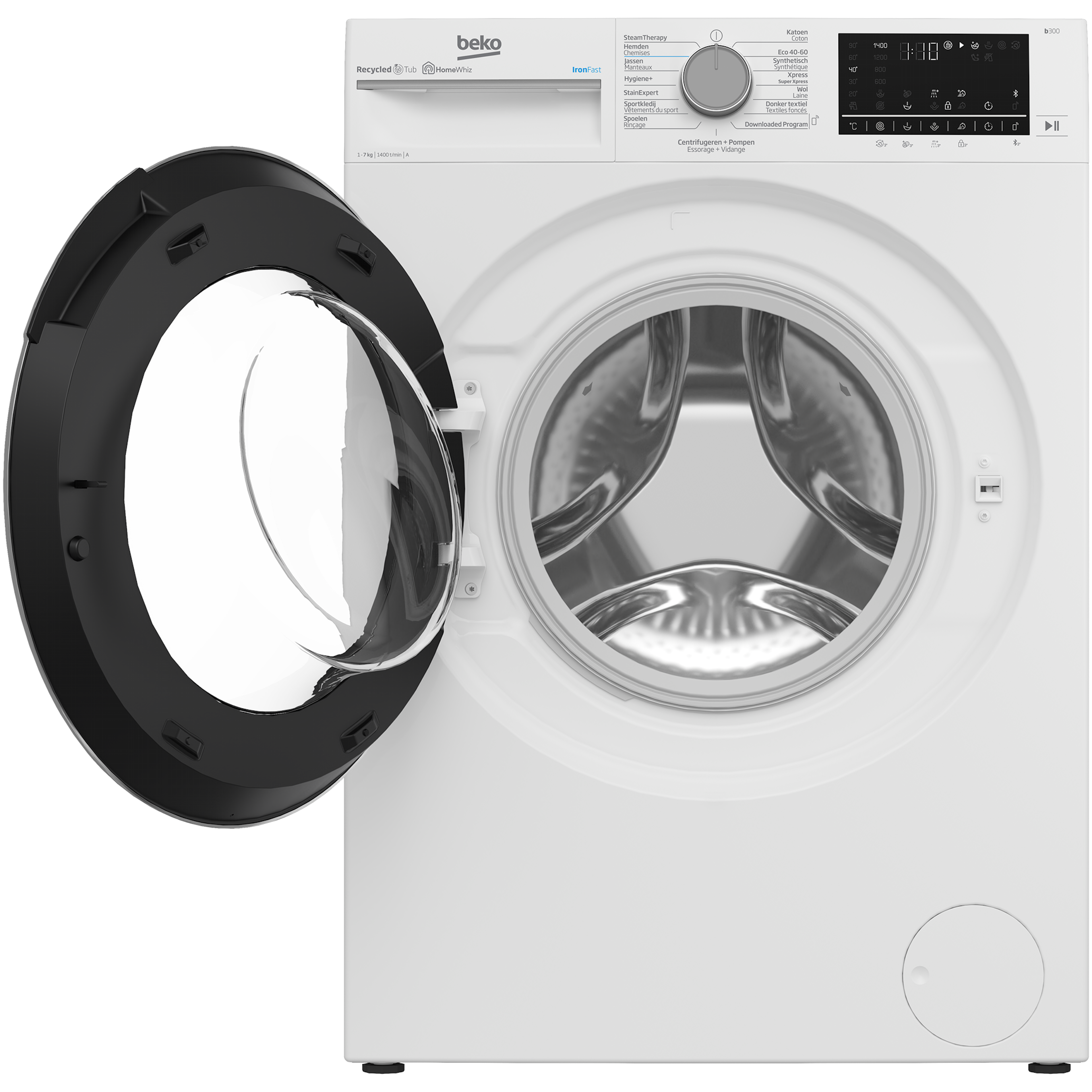 Beko B3WFU57410W  wasmachine afbeelding 5