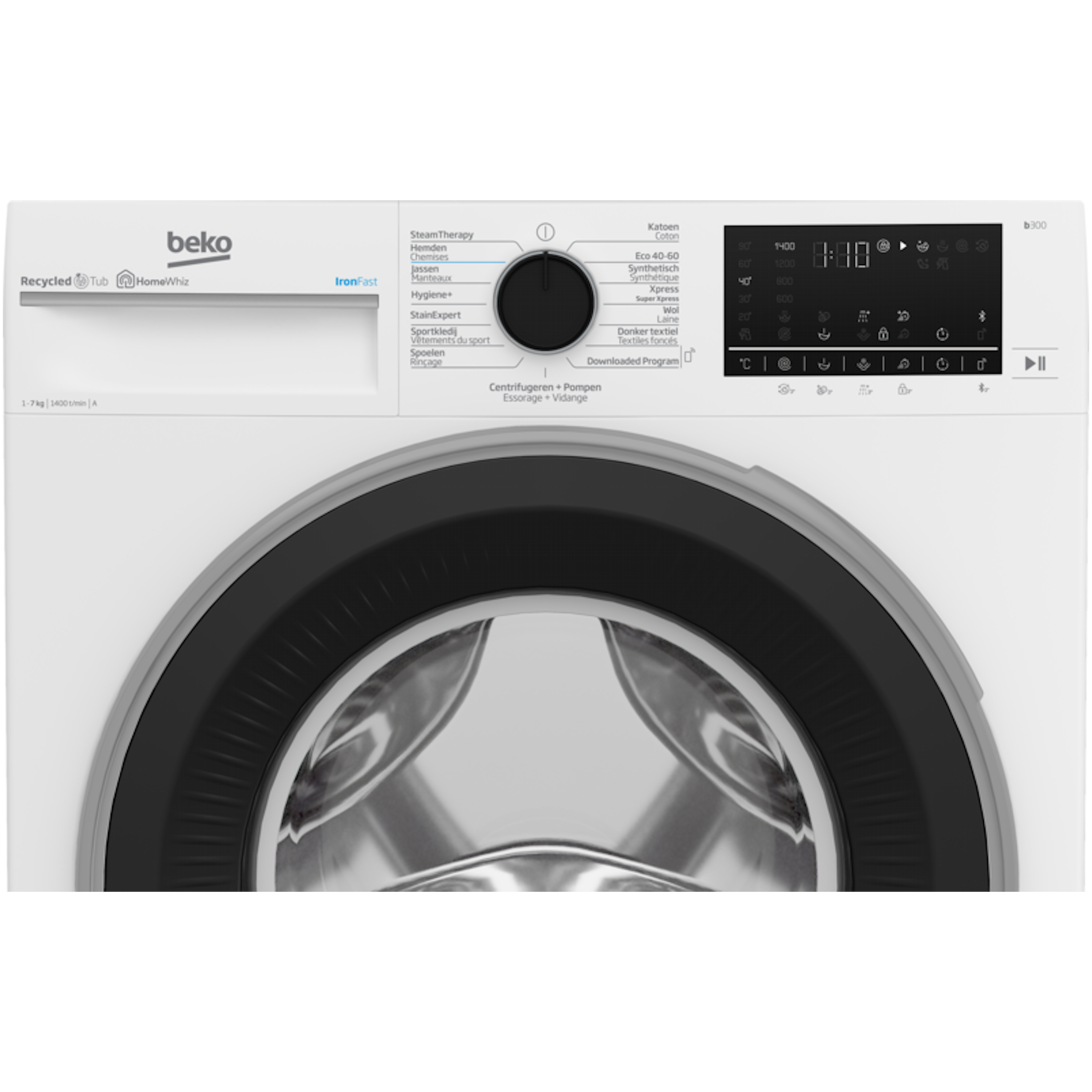 Beko wasmachine  B3WFU57411W afbeelding 4