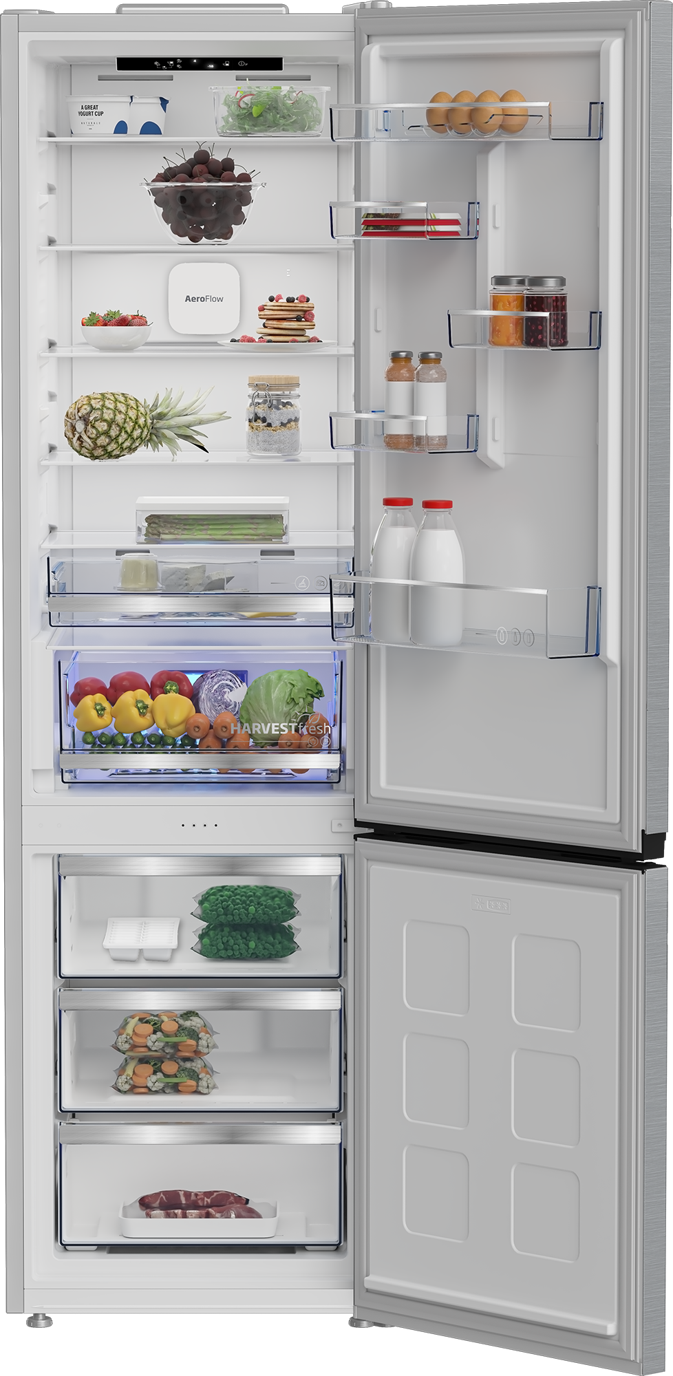 Beko B5RCNE416HXB vrijstaand koelkast afbeelding 5