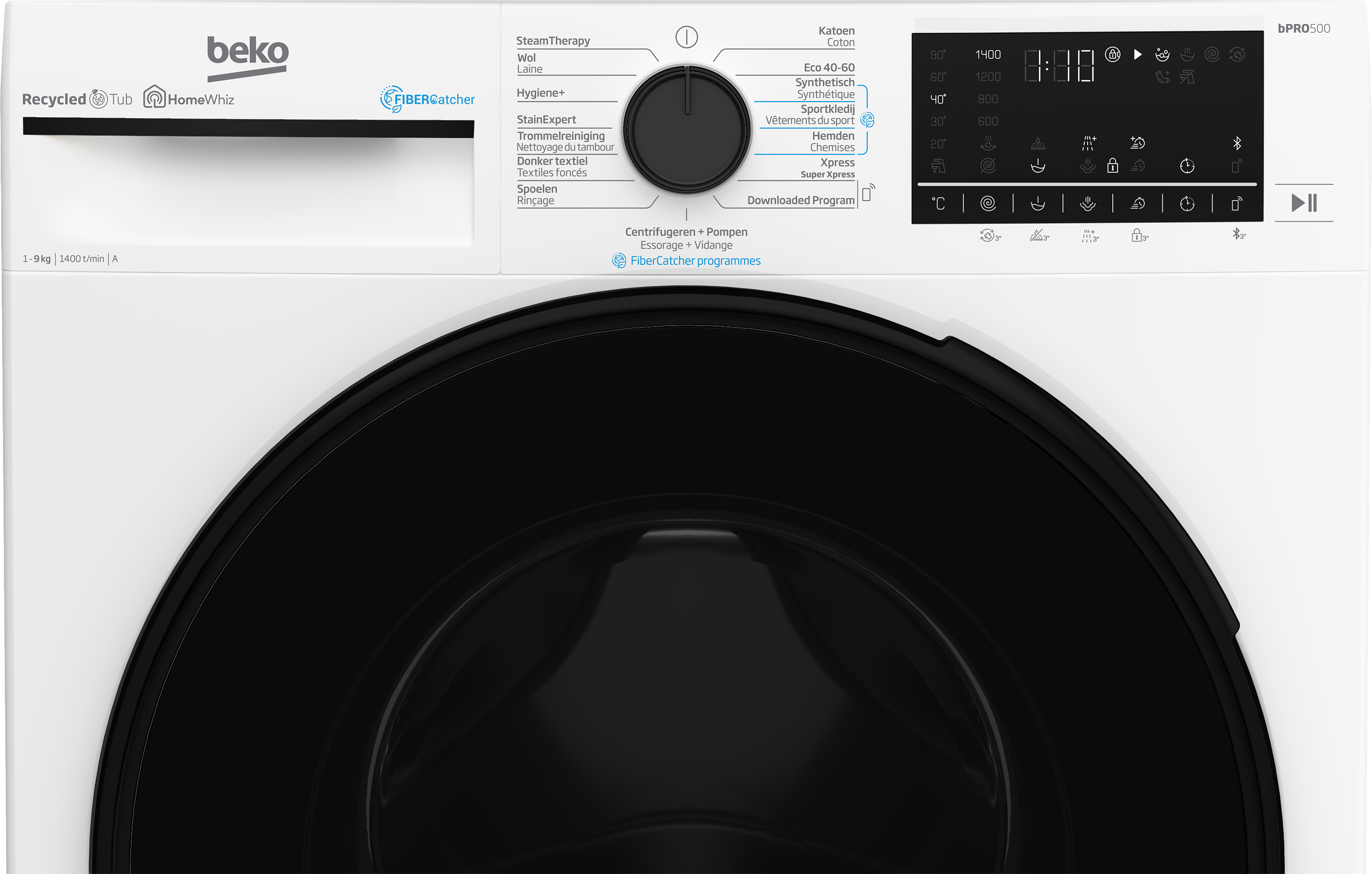 Beko wasmachine  B5WT594189W afbeelding 4