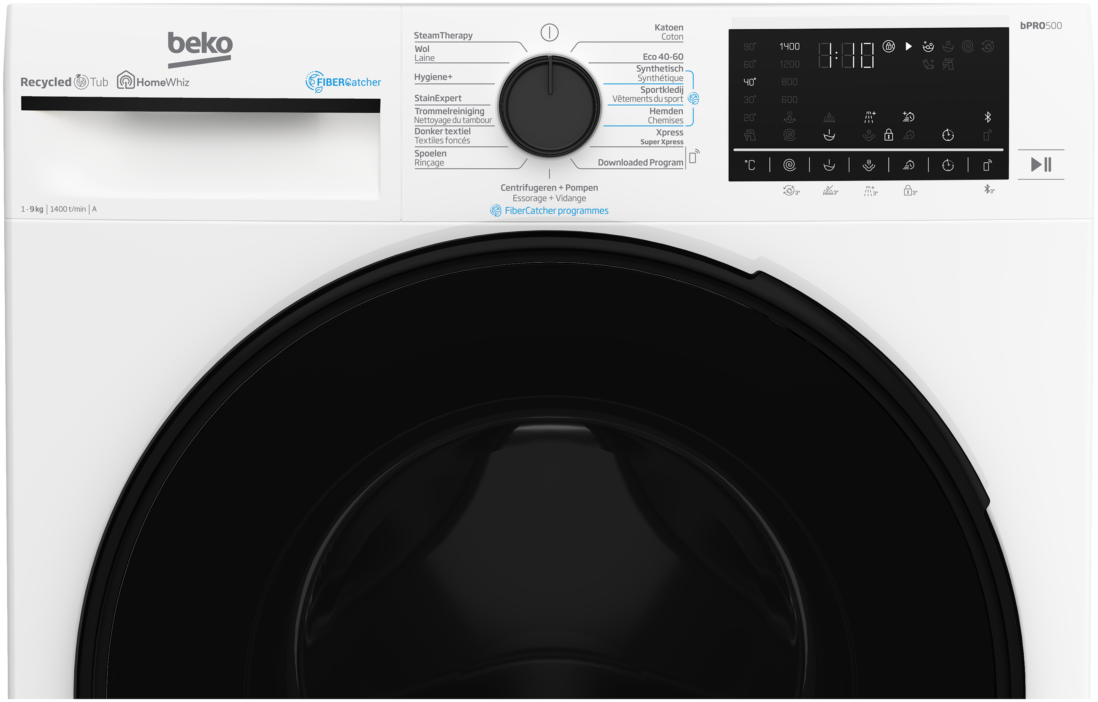 Beko wasmachine  B5WT594189W afbeelding 4
