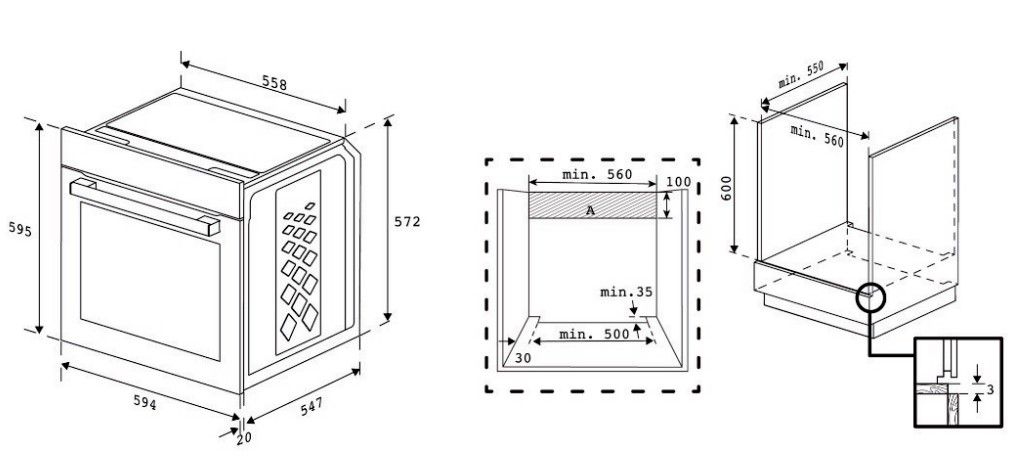 Beko BBIE12300XFP inbouw oven afbeelding 5
