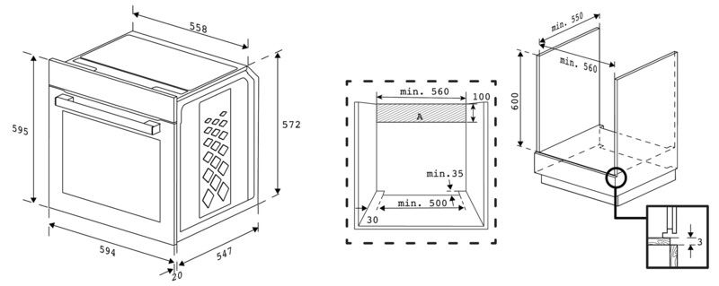 Beko BBIM12300XDSE inbouw oven afbeelding 5