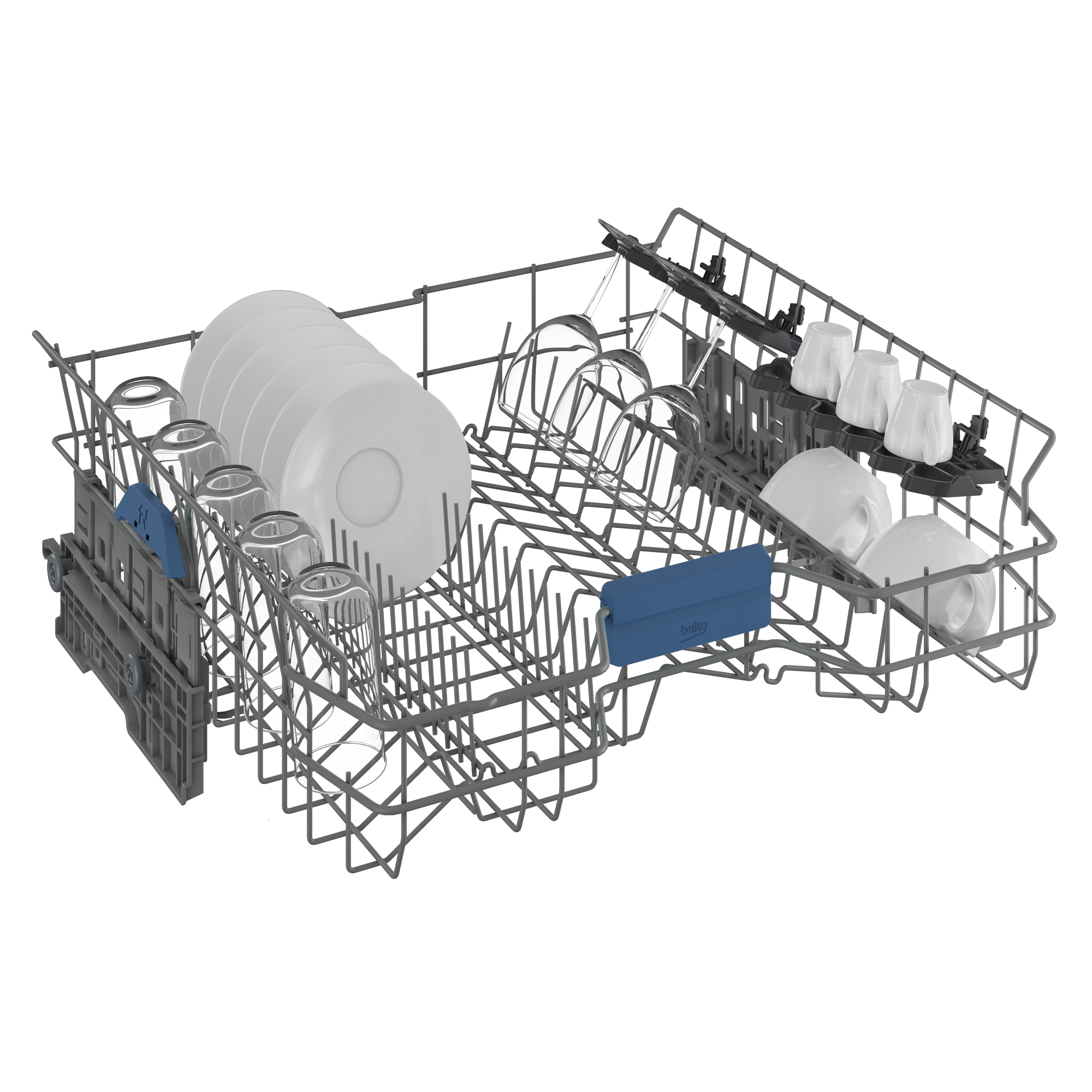 Beko BDFN26560GP vrijstaand vaatwasser afbeelding 5