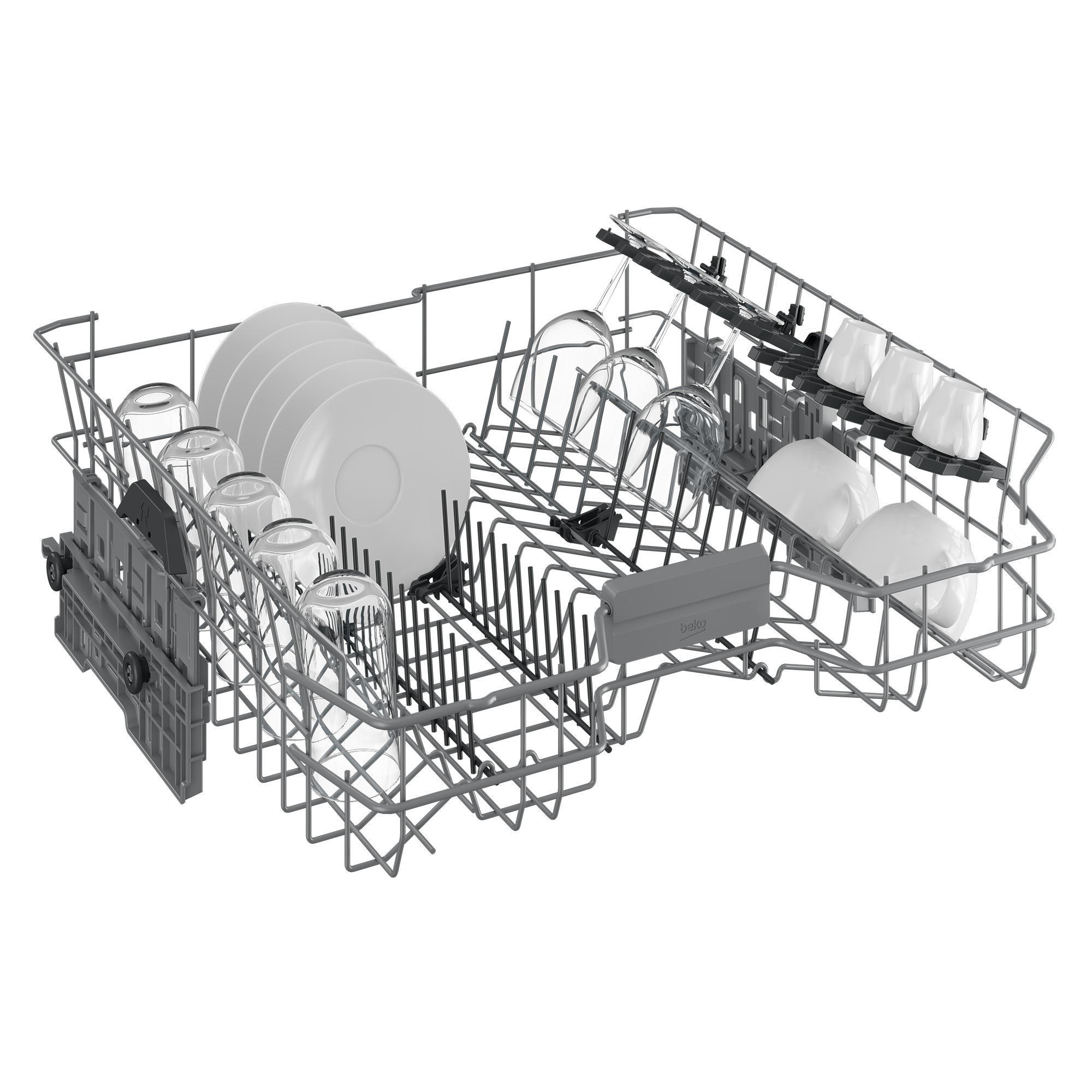 Beko BDFN36653XC vrijstaand vaatwasser afbeelding 5