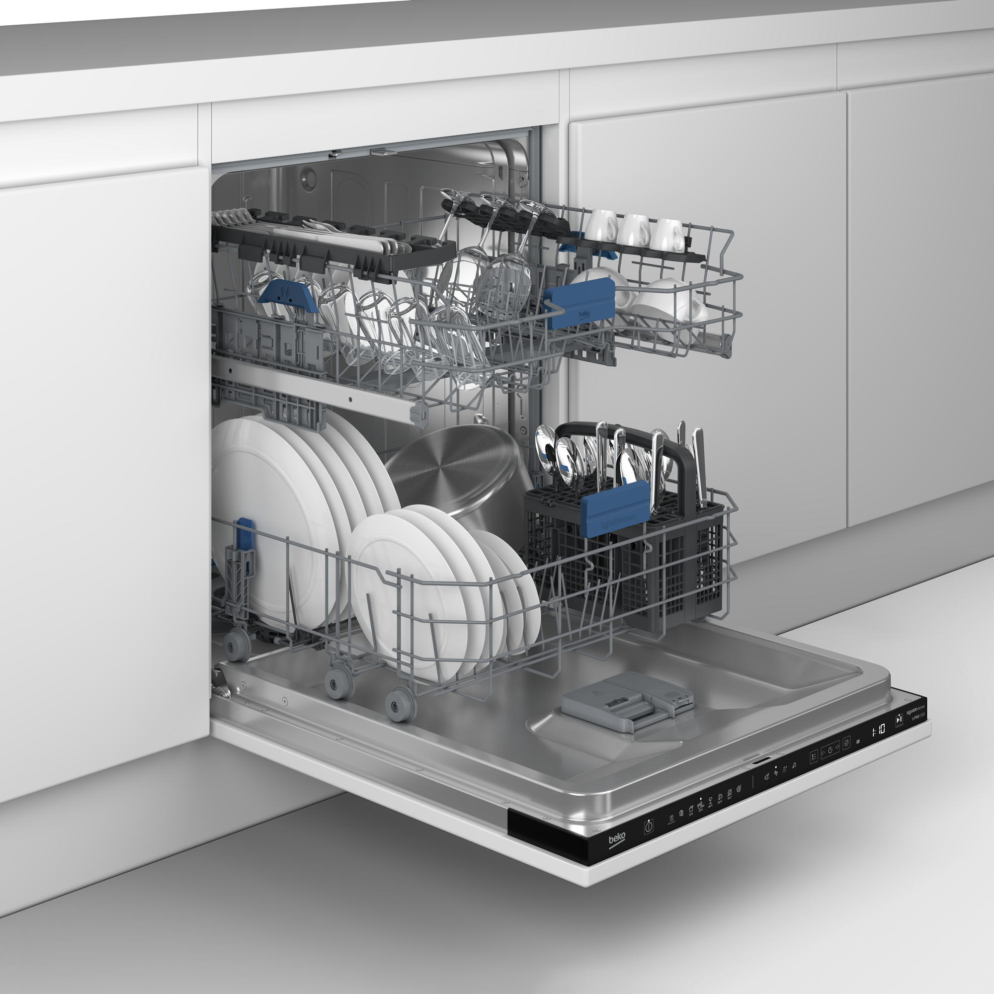 Beko BDIN38440P inbouw vaatwasser afbeelding 5