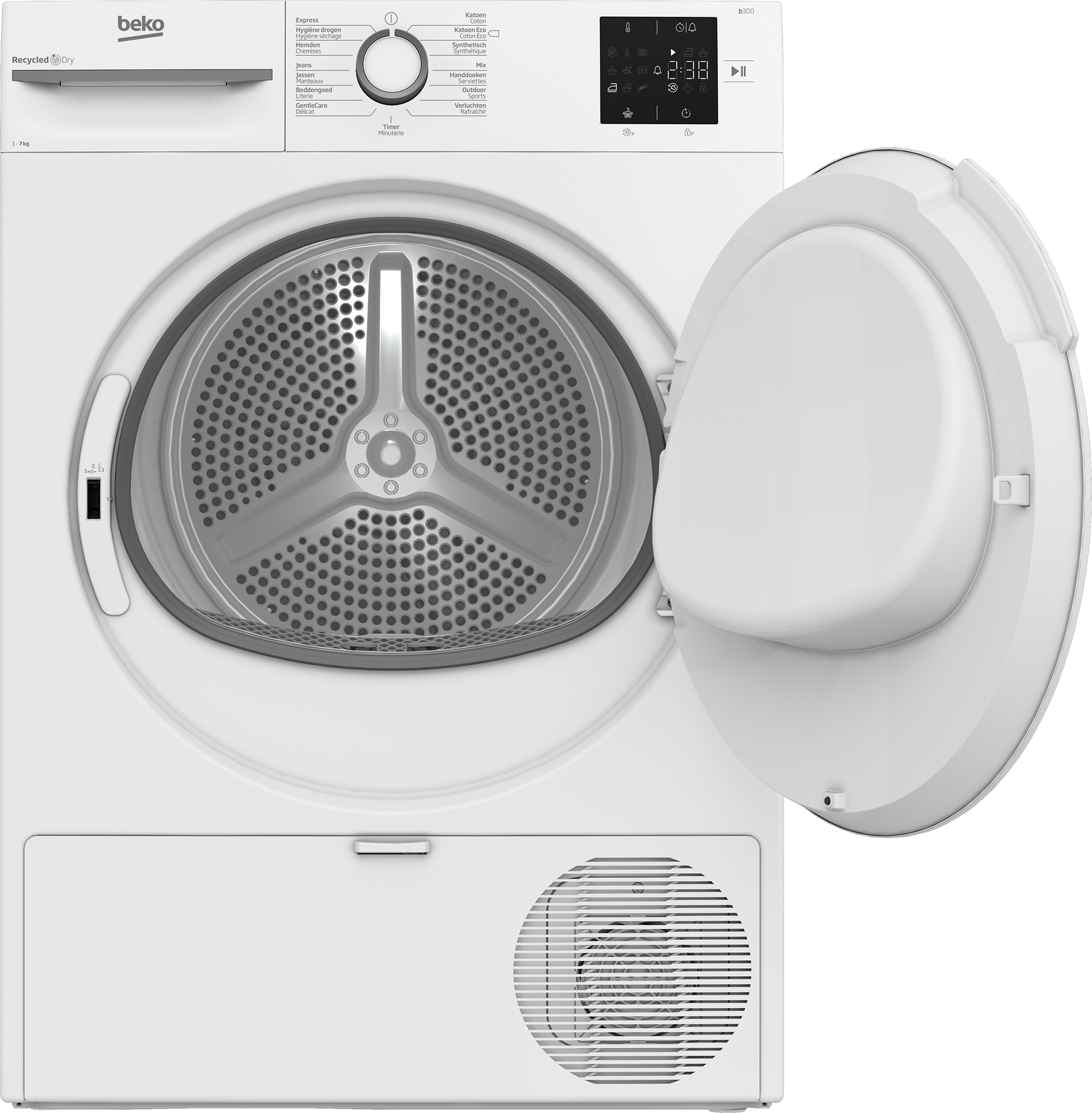 Beko wasdroger BM3T3722W afbeelding 3