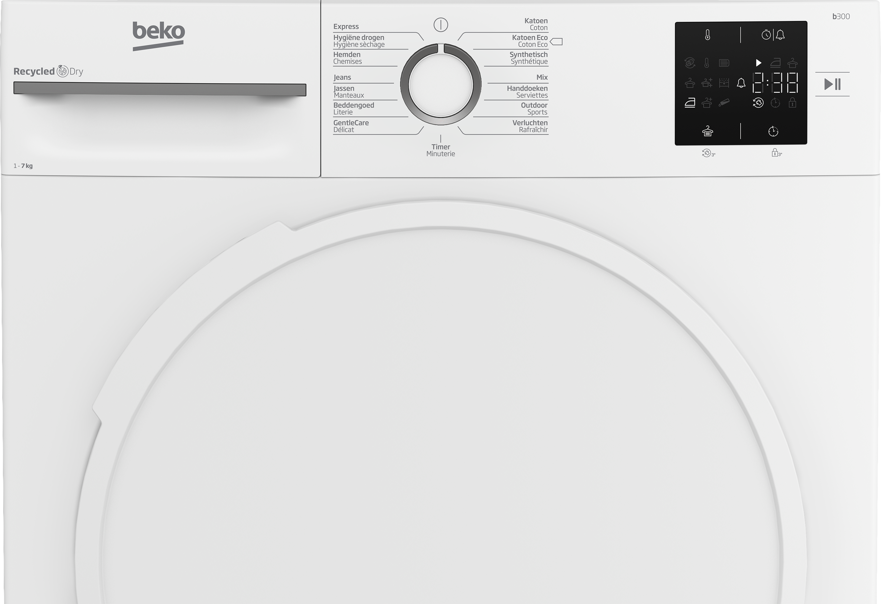 Beko wasdroger  BM3T3722W afbeelding 4