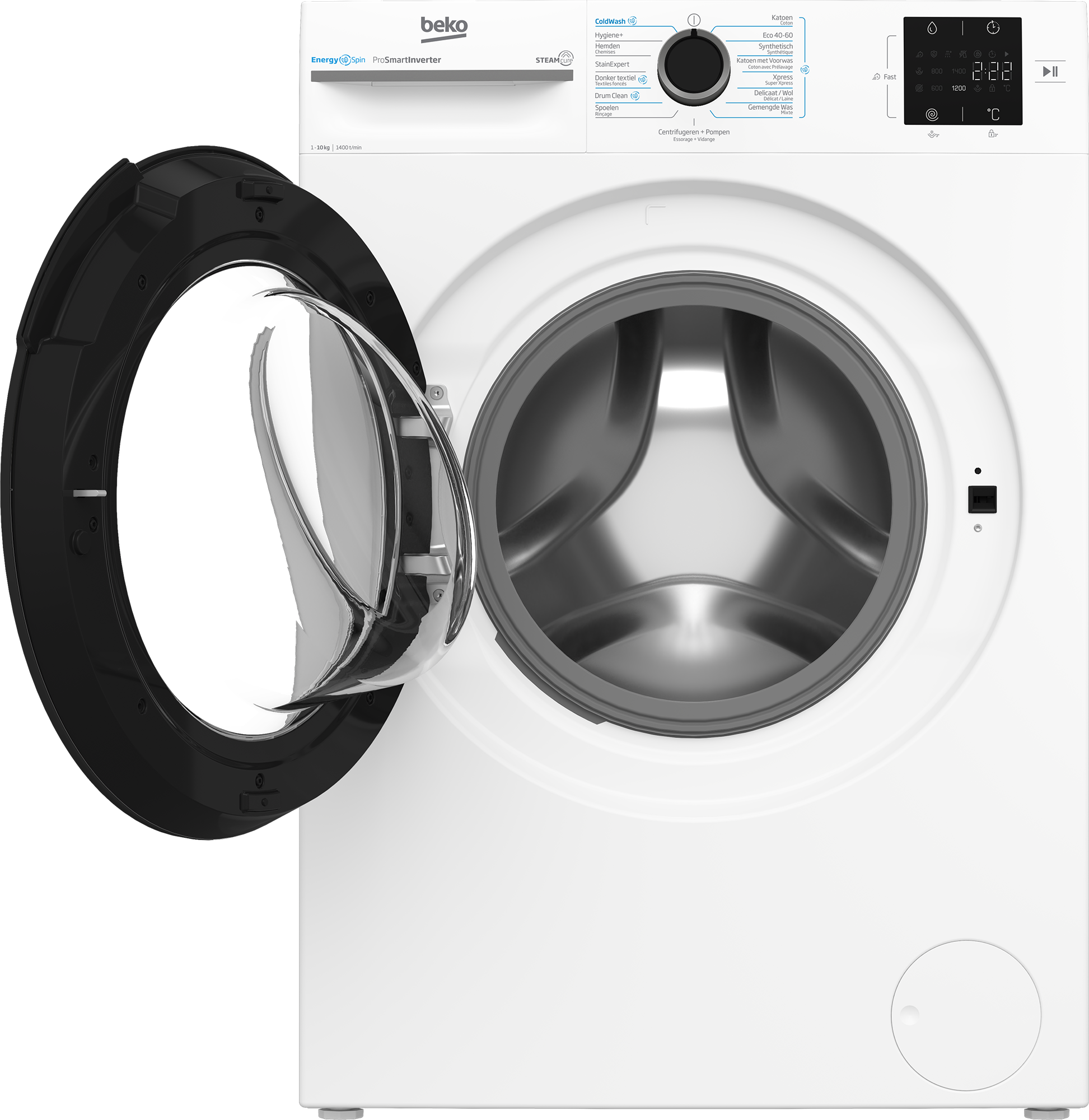 Beko BM3WFT31041W  wasmachine afbeelding 5